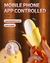 Pellegrace Banana-Shaped Pendant  APP Controlled Egg Vibrator